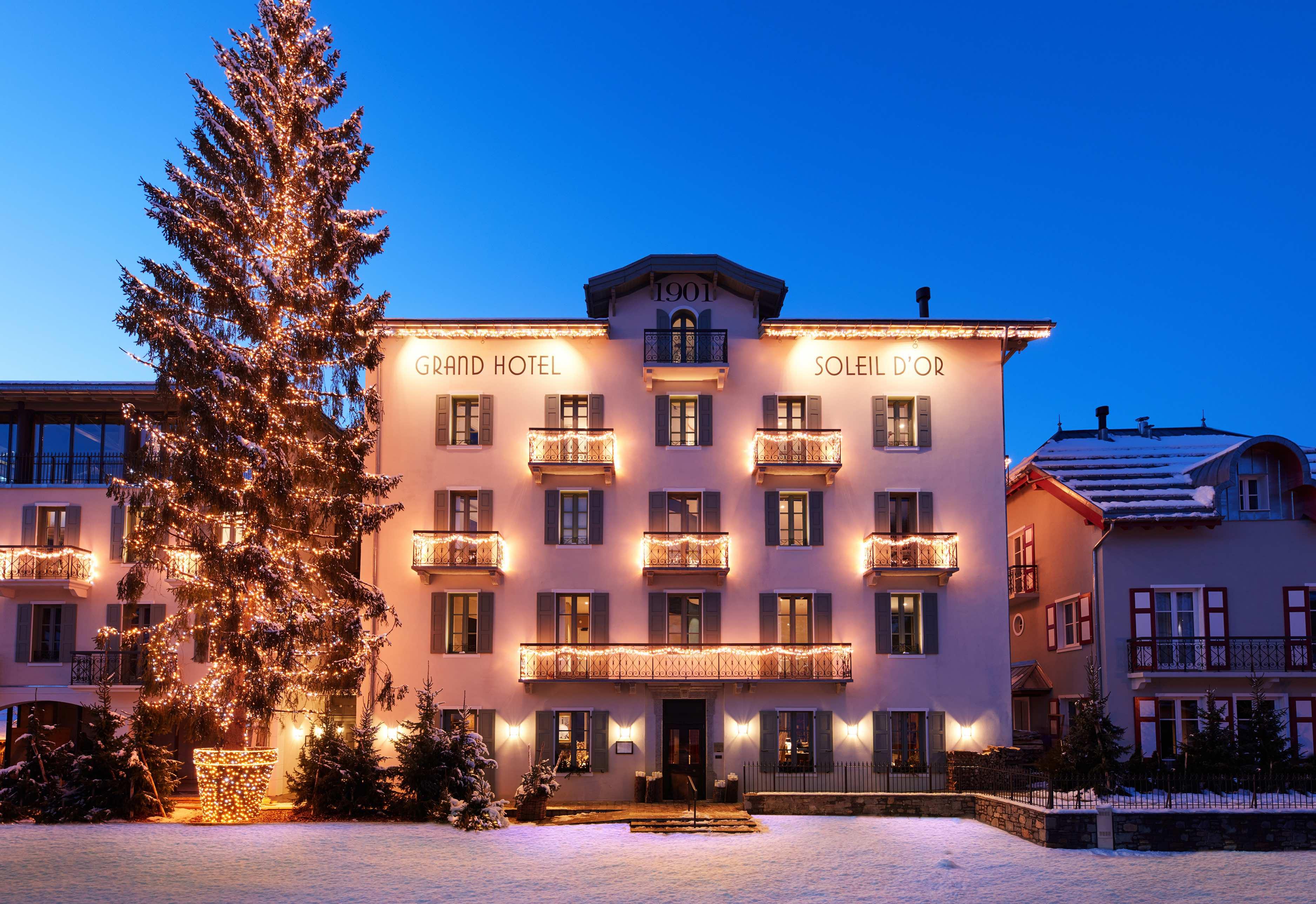 Grand Hotel Soleil D'Or Megeve Bagian luar foto