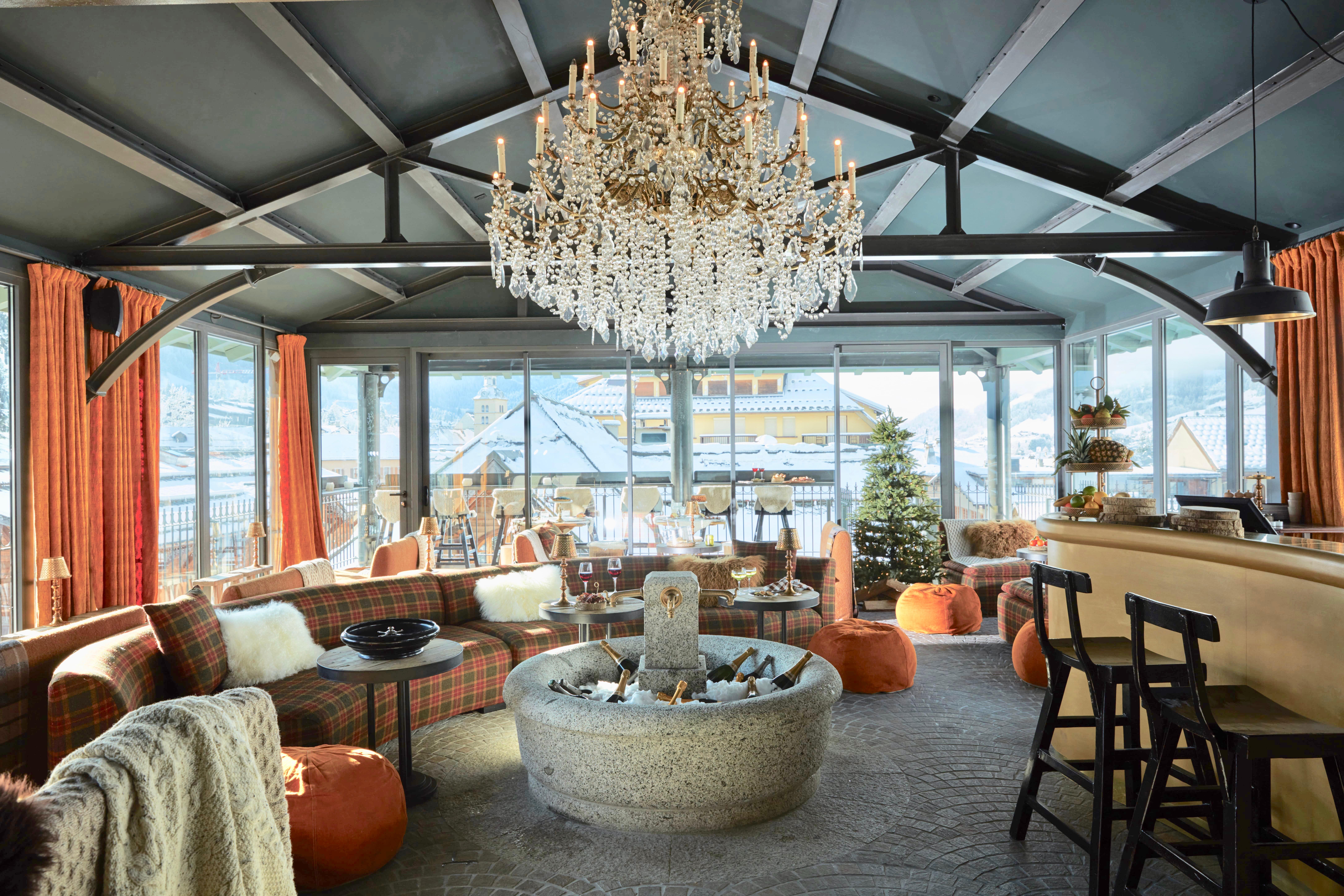 Grand Hotel Soleil D'Or Megeve Bagian luar foto