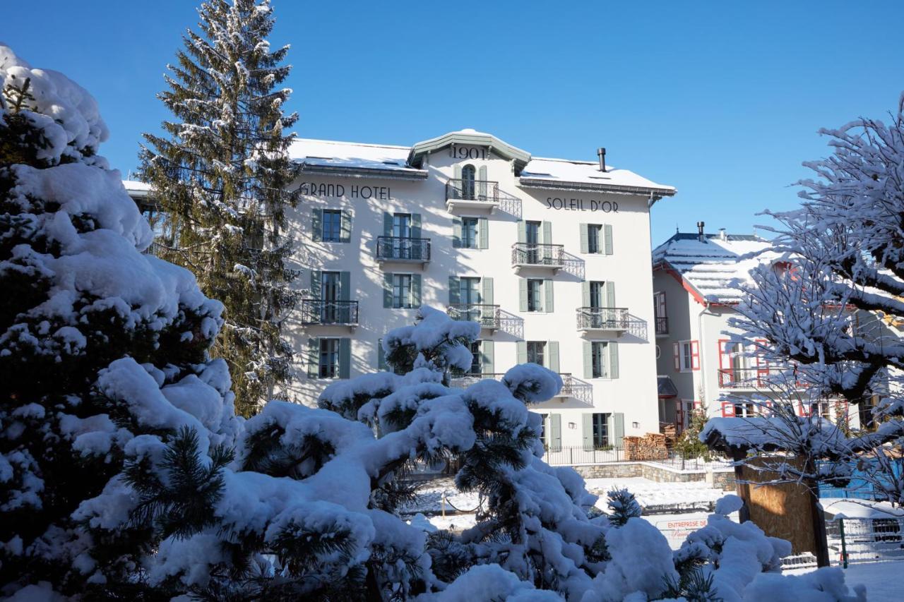 Grand Hotel Soleil D'Or Megeve Bagian luar foto