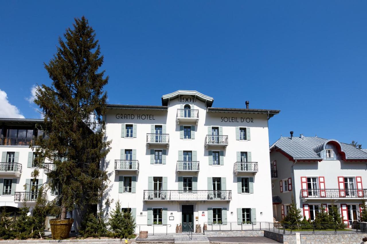 Grand Hotel Soleil D'Or Megeve Bagian luar foto
