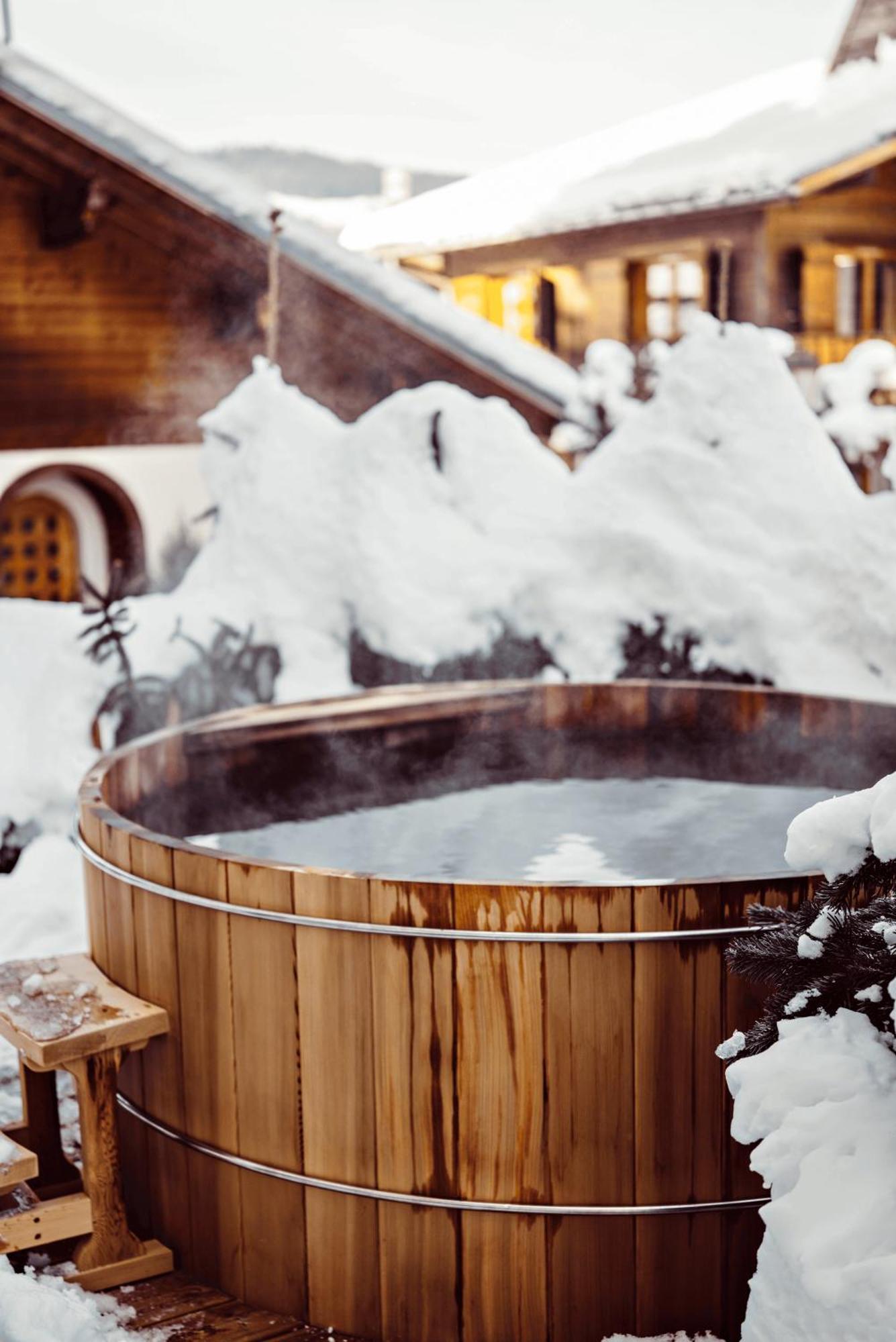 Grand Hotel Soleil D'Or Megeve Bagian luar foto