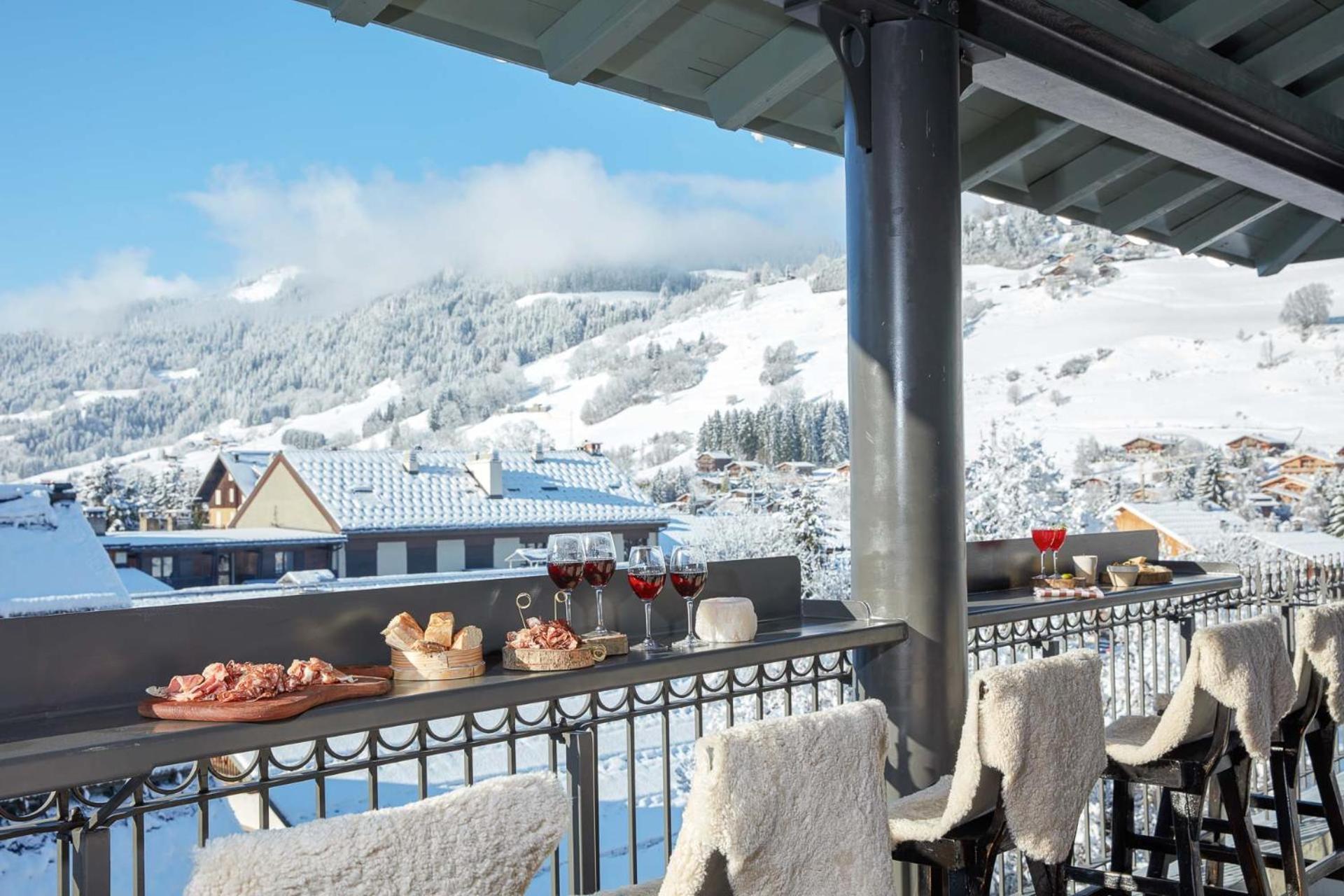 Grand Hotel Soleil D'Or Megeve Bagian luar foto