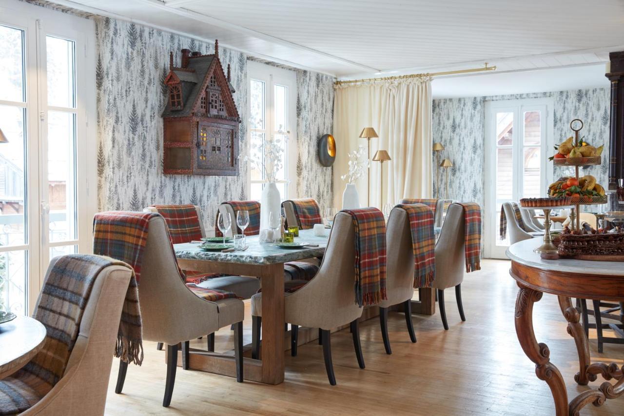 Grand Hotel Soleil D'Or Megeve Bagian luar foto
